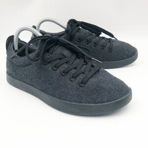 ALLBIRDS Wool Pipers Gray Lace Up Sneakers Womens 9